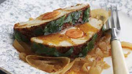 Herbed Gefilte Fish Loaf with Horseradish Sauce
