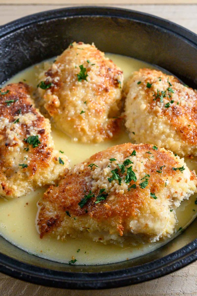 Pan-Seared Chicken with Macadamia Nut Sauce
