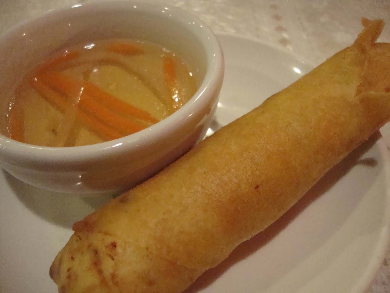 Pan-Fried Laotian Egg Rolls with Plum Dipping Sauce