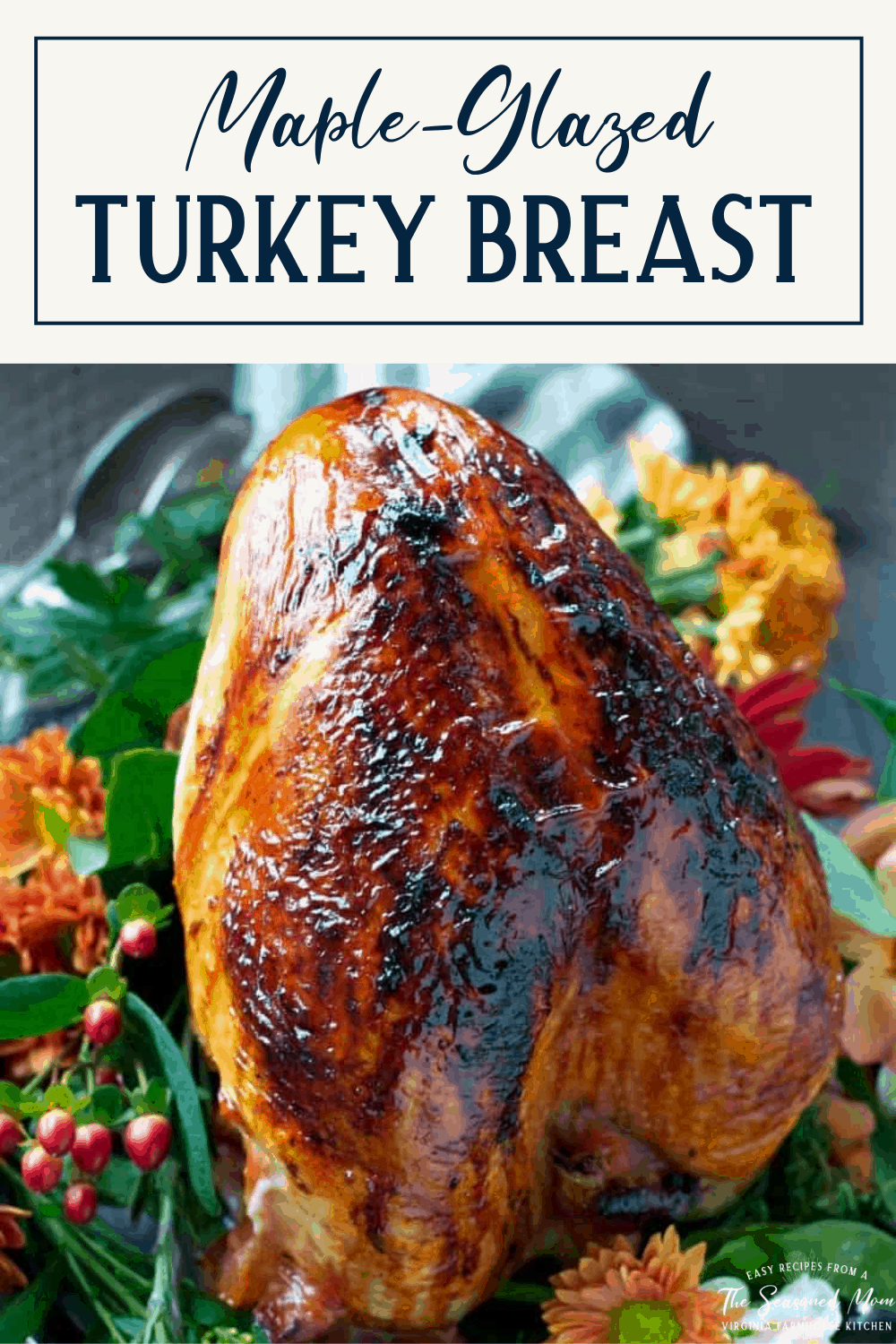 Sheet Pan Maple-Glazed Turkey Breast with Roasted Root Vegetables