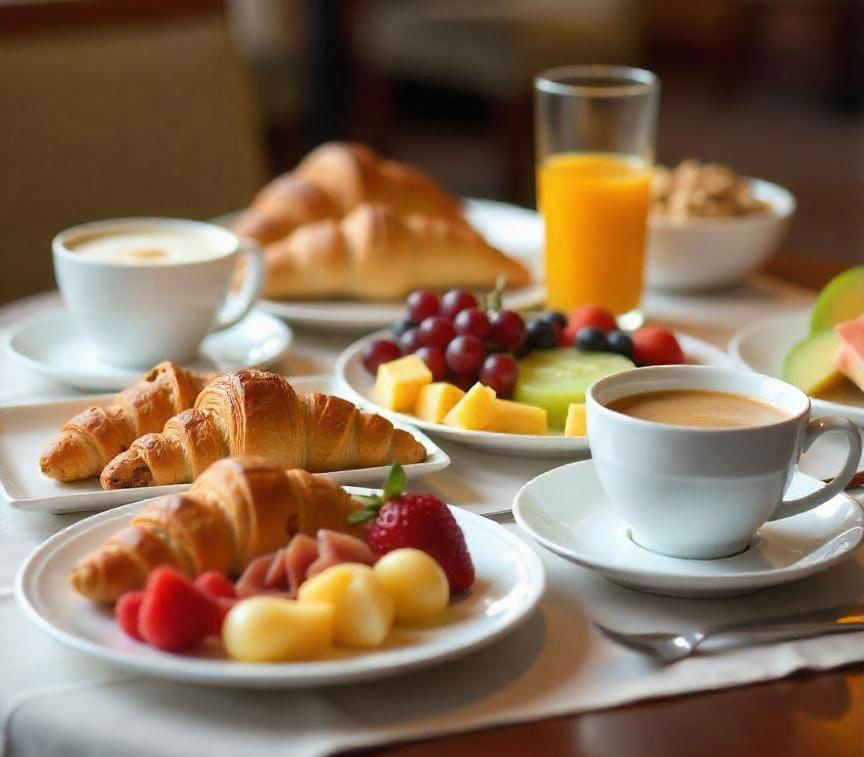 Fresh Hotel Continental Breakfast Platter