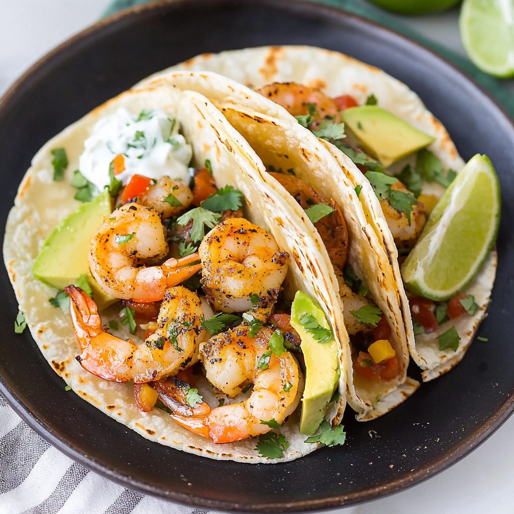 The Best Cilantro-Lime Shrimp Tacos