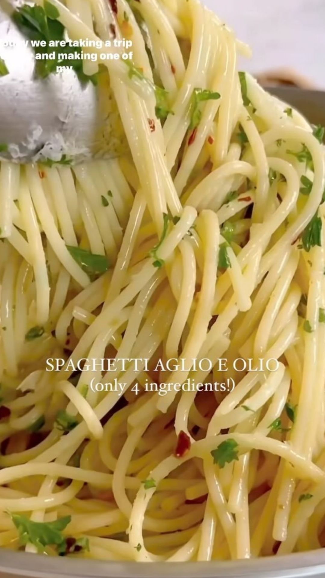 One-Pot Spaghetti with Garlic and Olive Oil