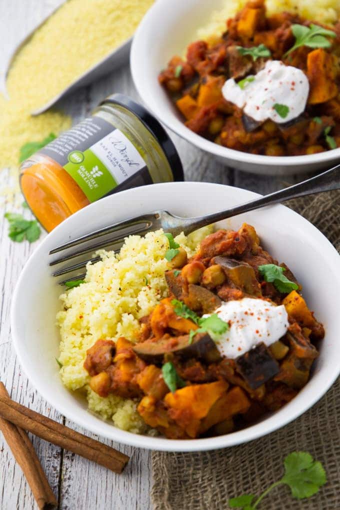 One-Pot Moroccan Chickpea and Sweet Potato Stew