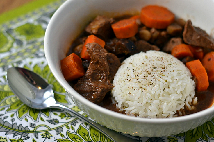 Slow Cooker Moroccan-Spiced Beef Stew