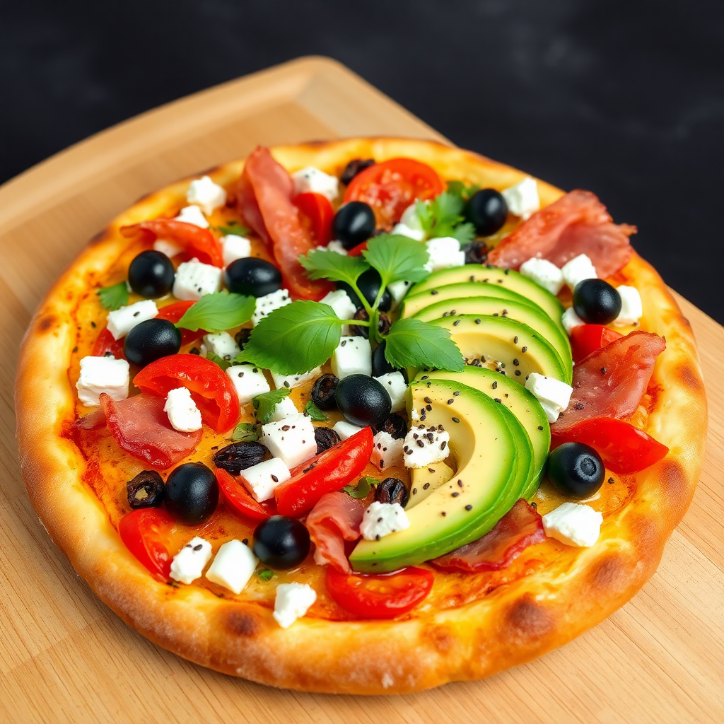 Four-Cheese Fusion Pizza