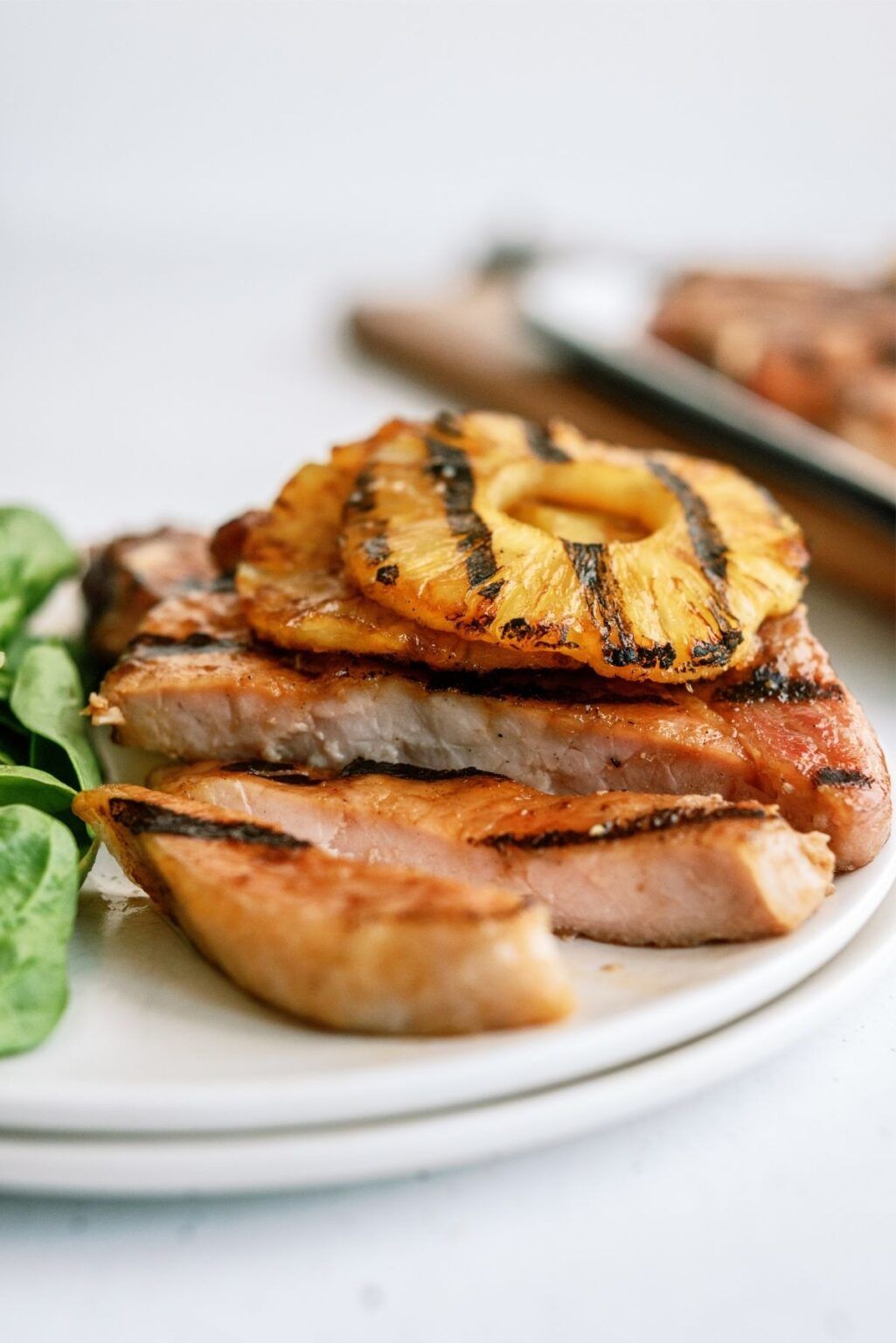 Hawaiian-Style Pineapple Pork Chops