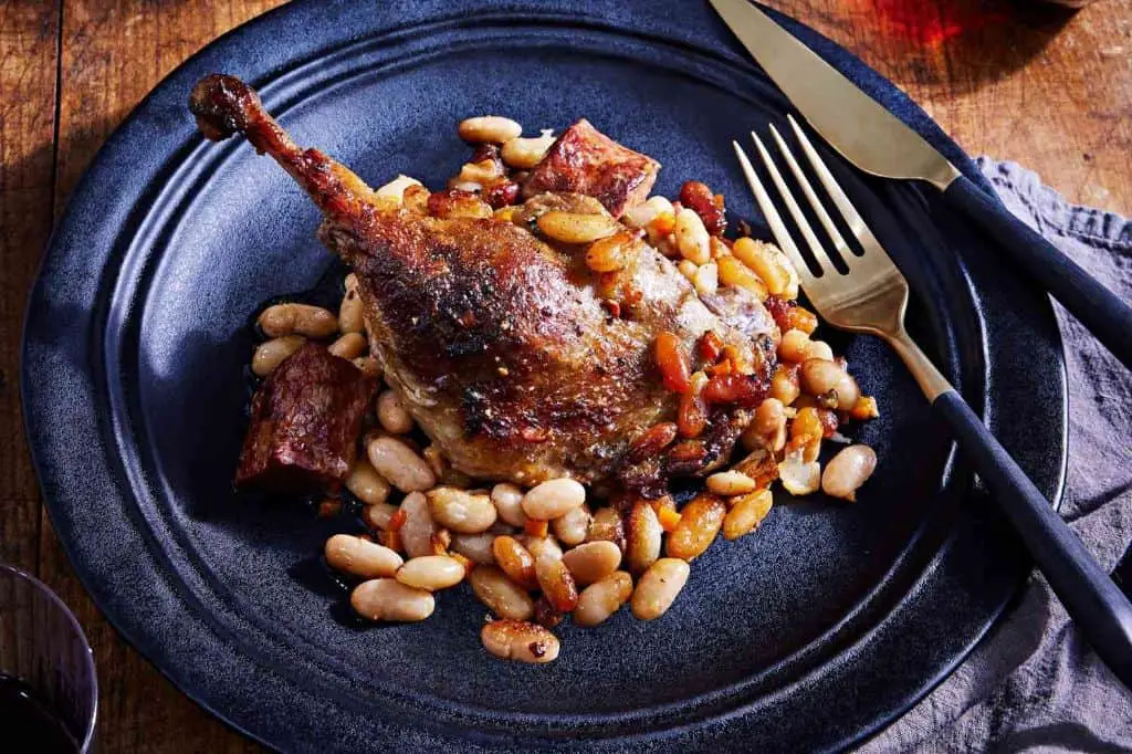 Slow-Braised Cassoulet with Duck Confit and White Beans