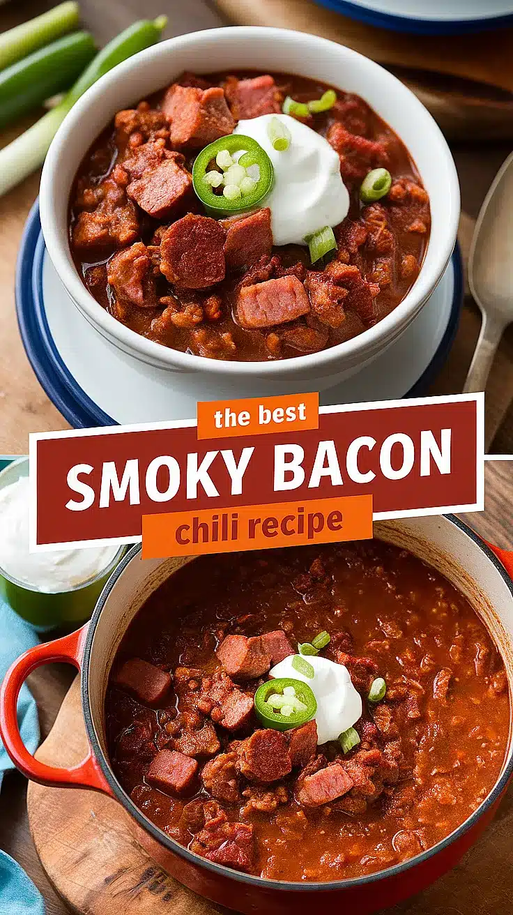 Chipotle-Spiced Beef Chili with Smoky Bacon
