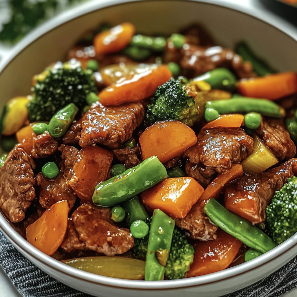 Weeknight Beef Stir-Fry with Charcoal-Charred Vegetables