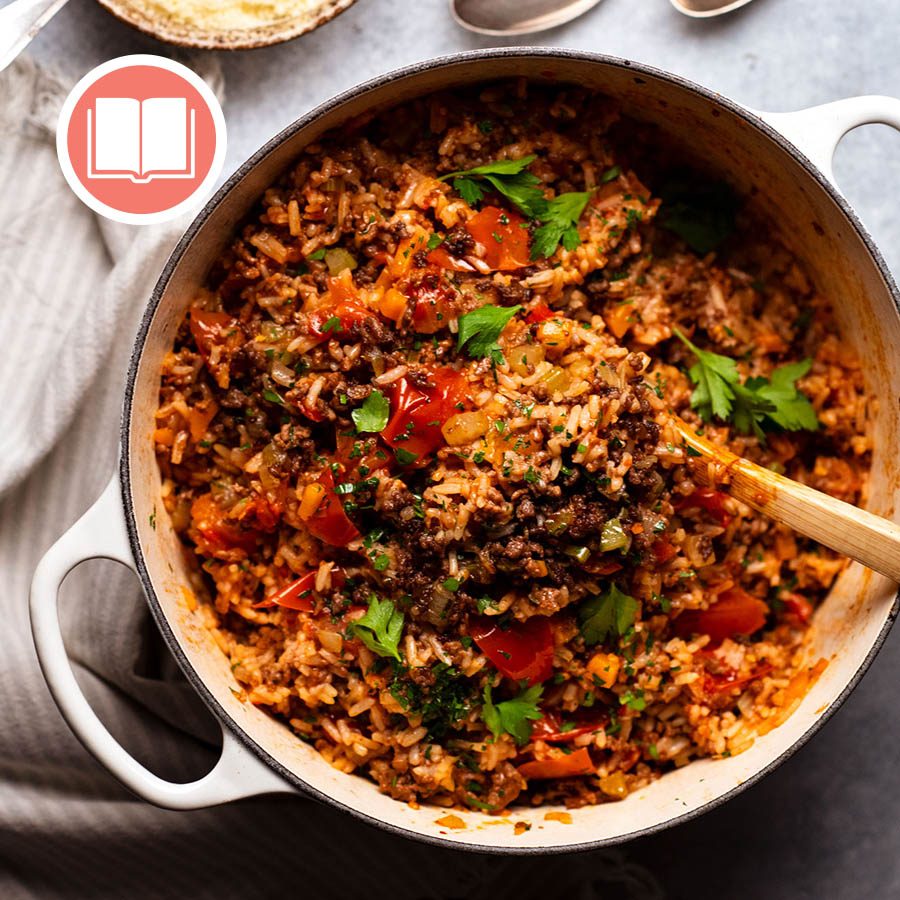One-Pot Spiced Beef and Vegetable Pilaf