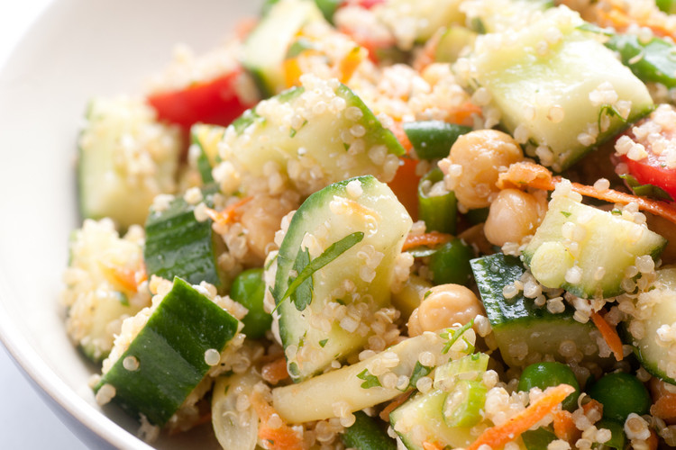Biweekly Spiced Chickpea and Quinoa Salad