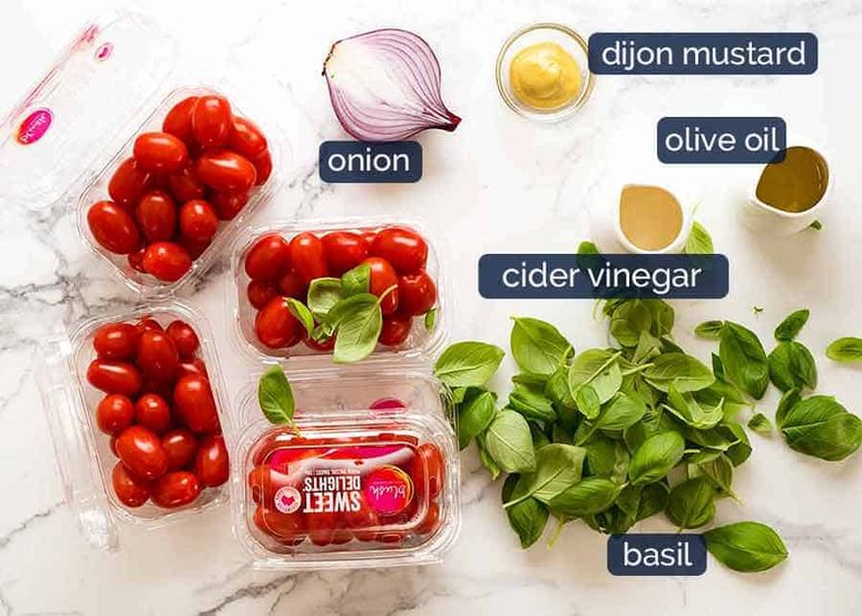 Aperol-Infused Tomato Salad