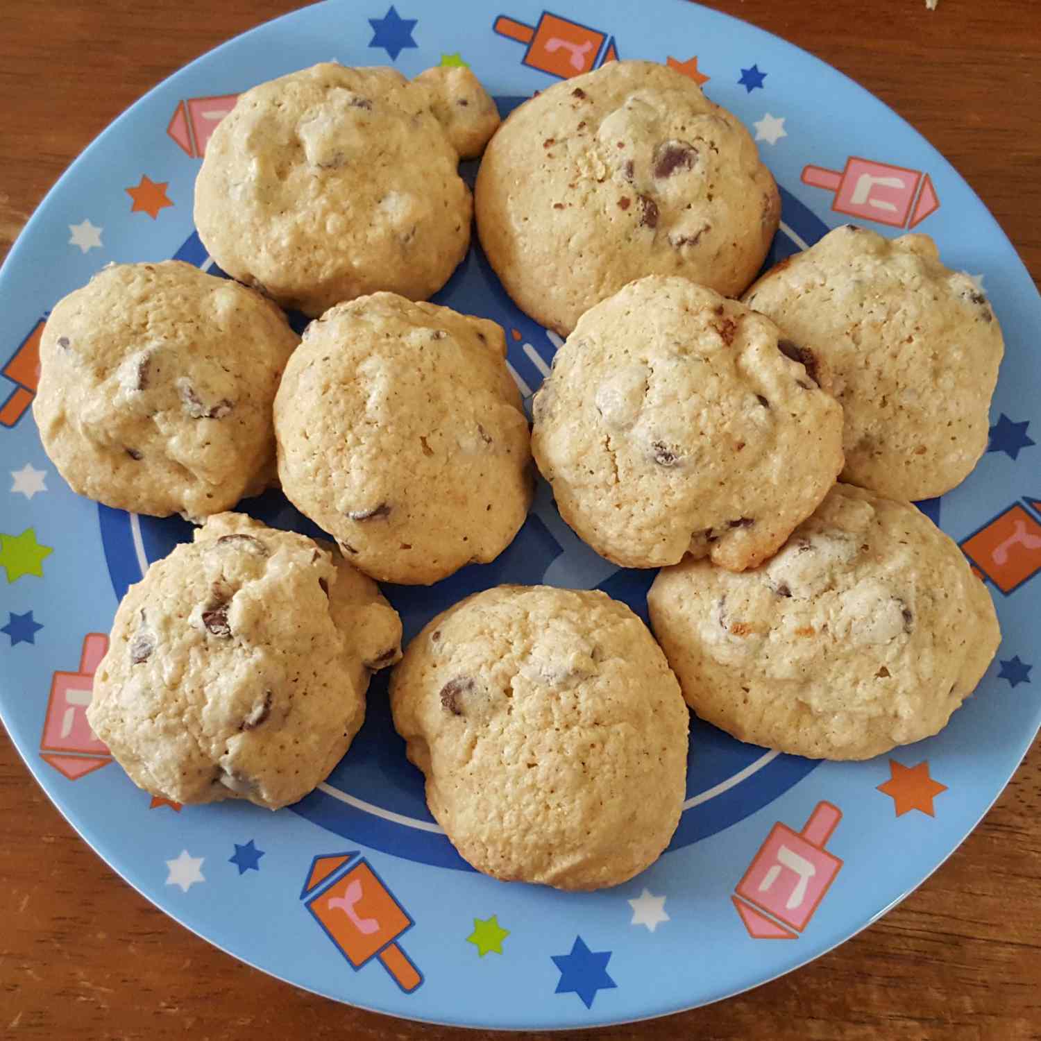 Matzah Meal Chocolate Chip Cookies