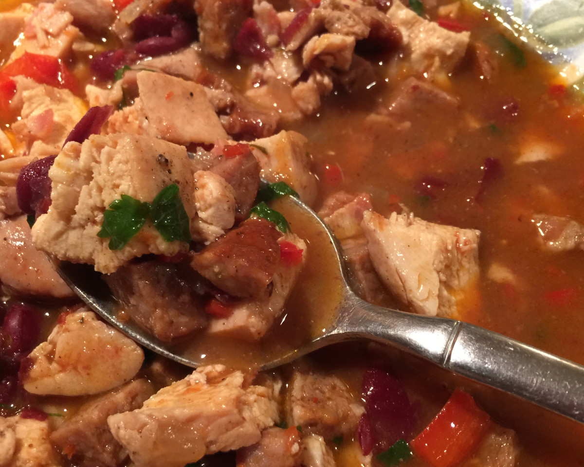 American Heritage Stew with Spiced Grains