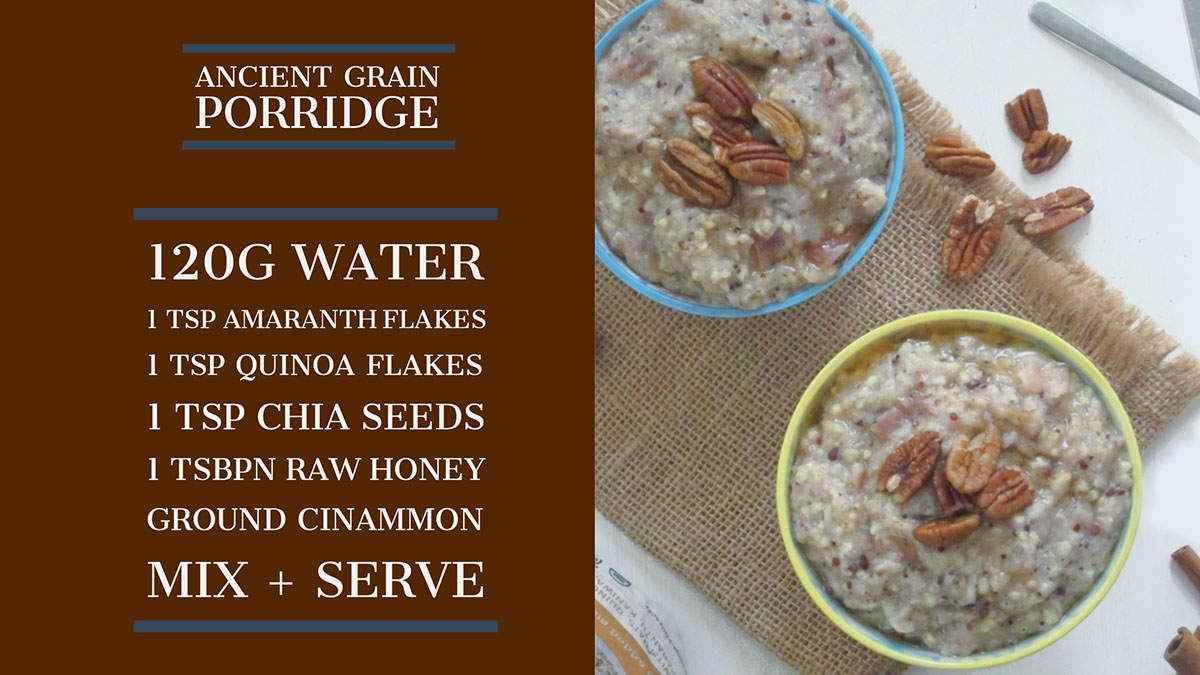 Multicultural Grain Porridge with Spices