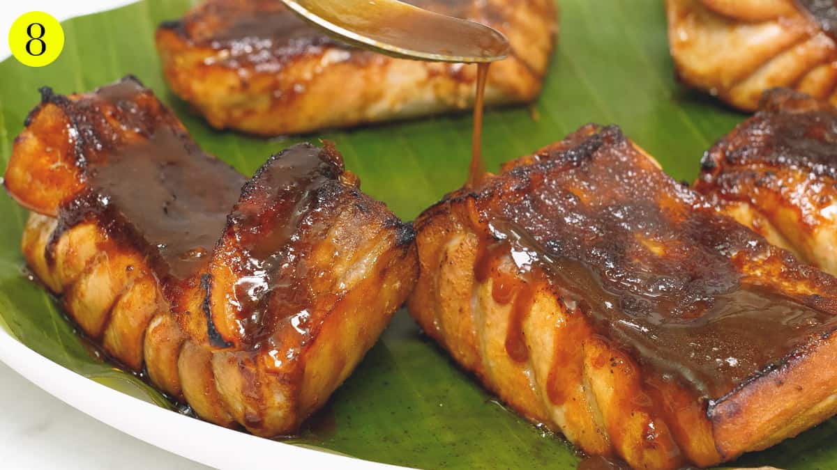 Mindanao Grilled Tuna Belly with Spiced Coconut Sauce