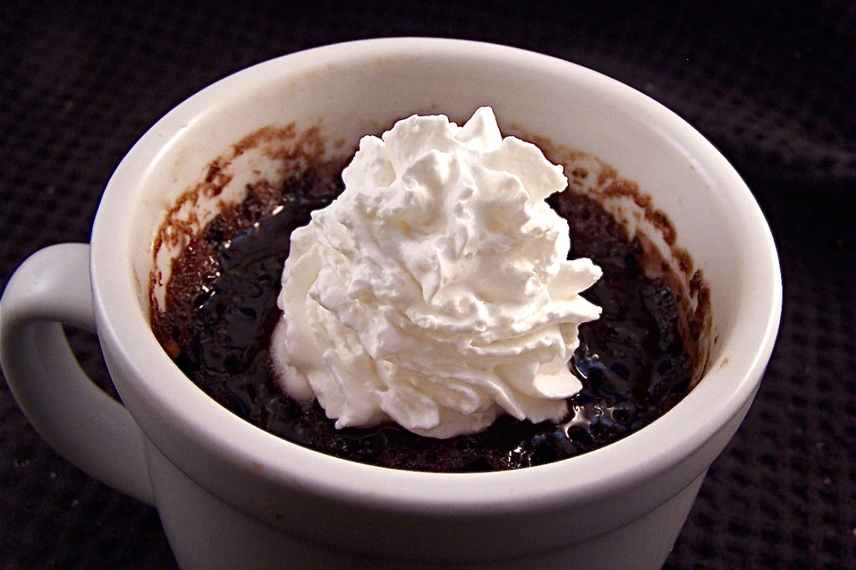 Instant Coffee Chocolate Mug Cake
