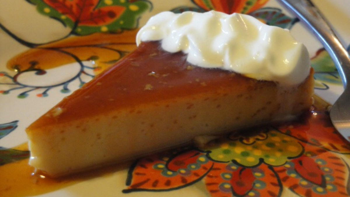 Caramelized Vietnamese Coffee Flan with Condensed Milk