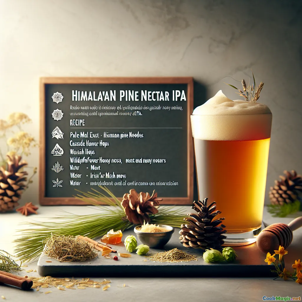 Dry-Hopped IPA with Citrus and Pine Aroma