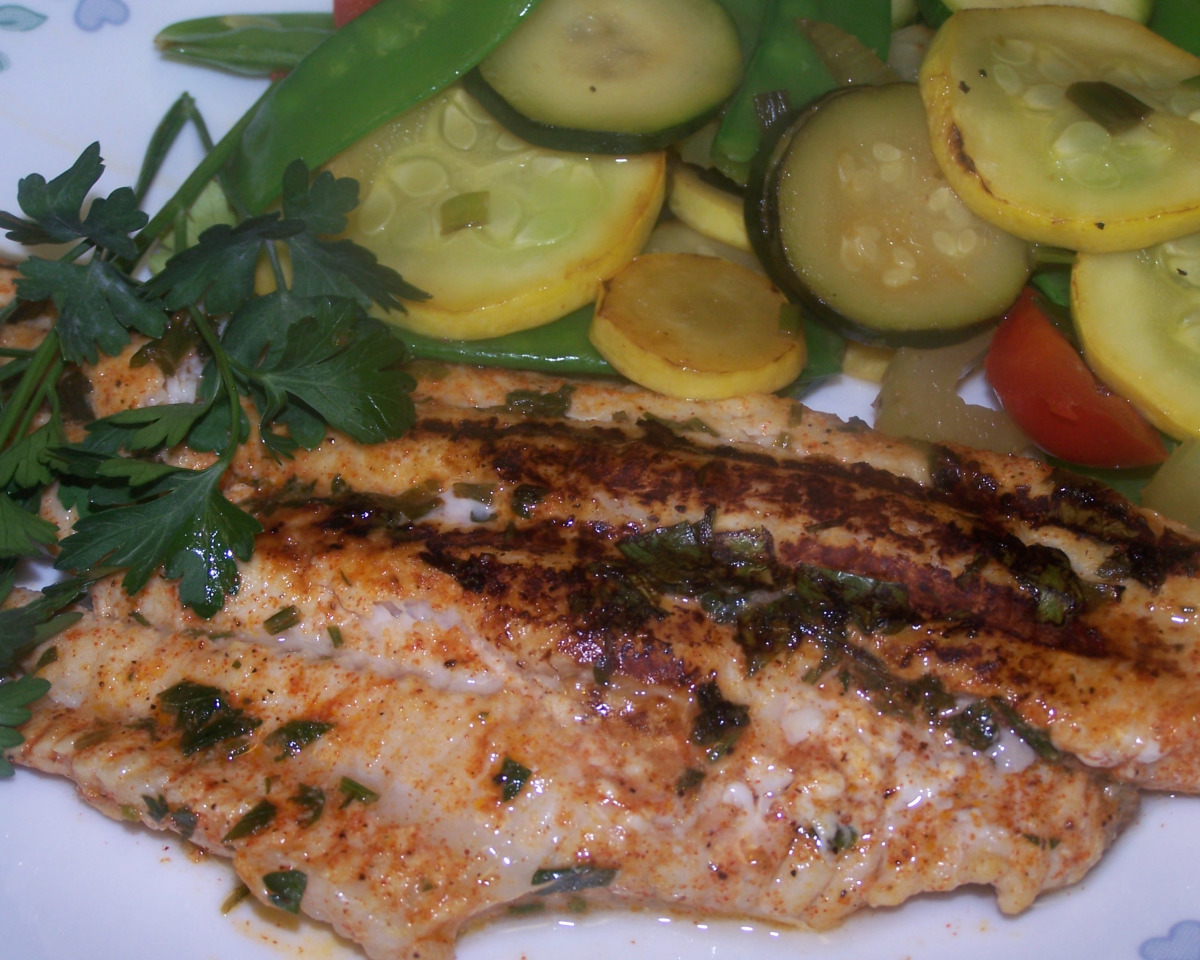 Grilled Cajun-Spiced Catfish with Ponchatoula Pepper Relish