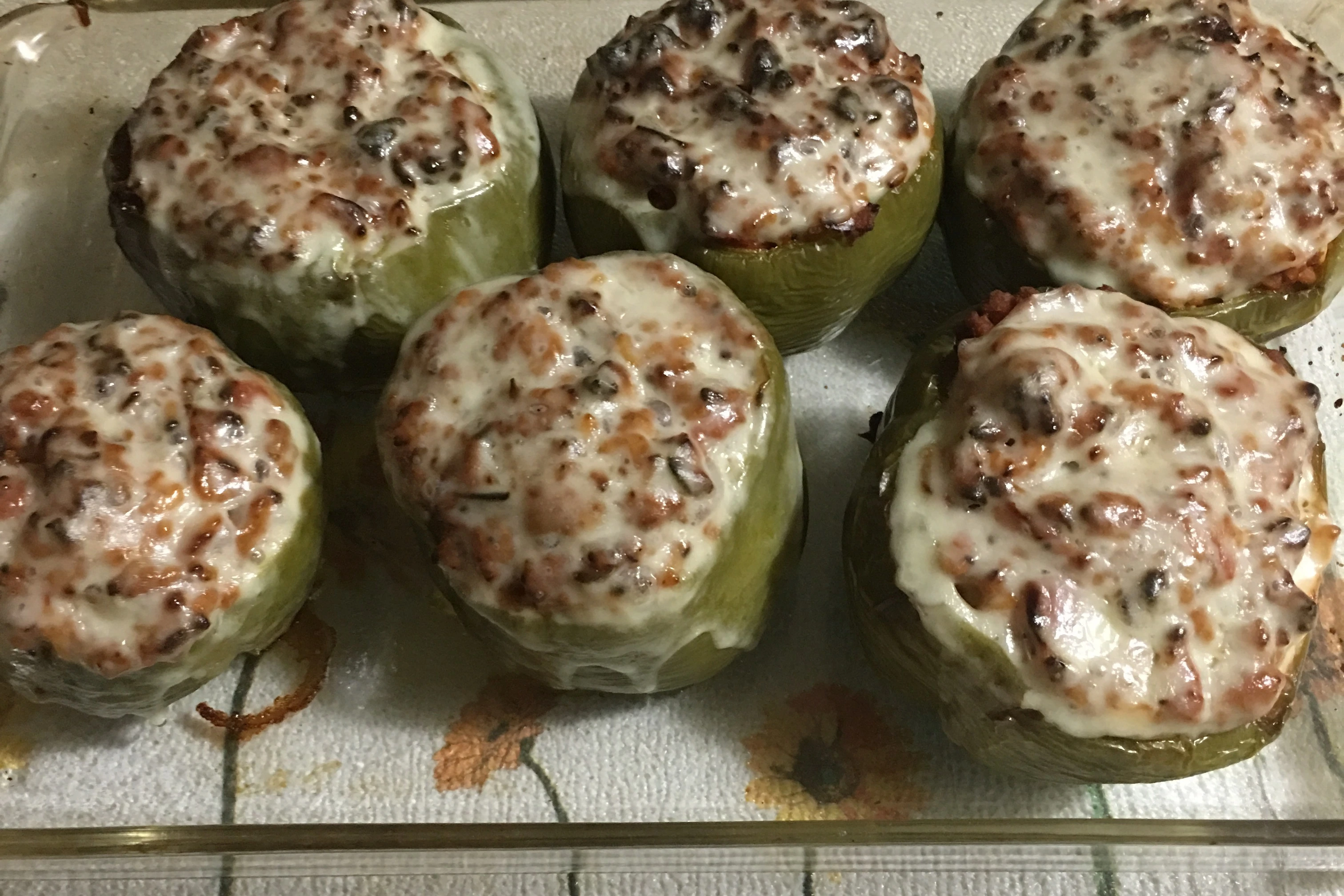 Spiced Turkey and Quinoa Stuffed Bell Peppers