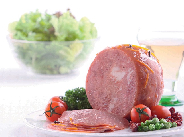Honey-Glazed Ham with Clove and Orange Zest