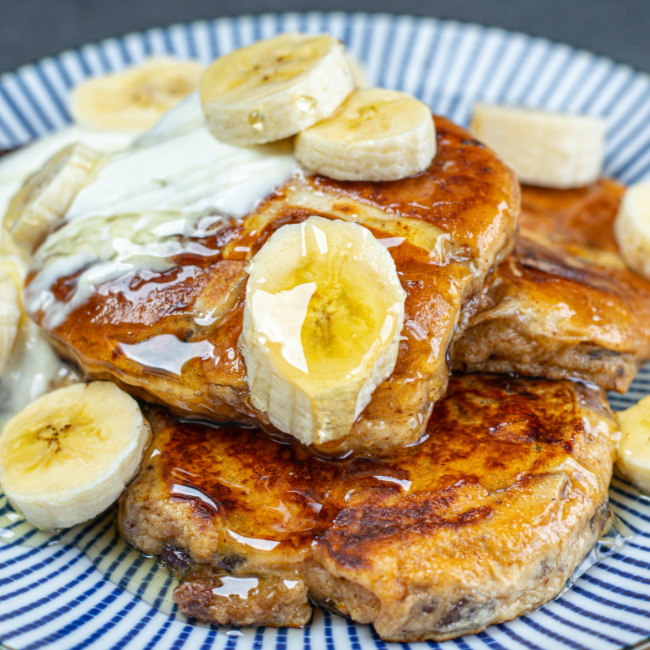 Hot Cross Bun French Toast Bake