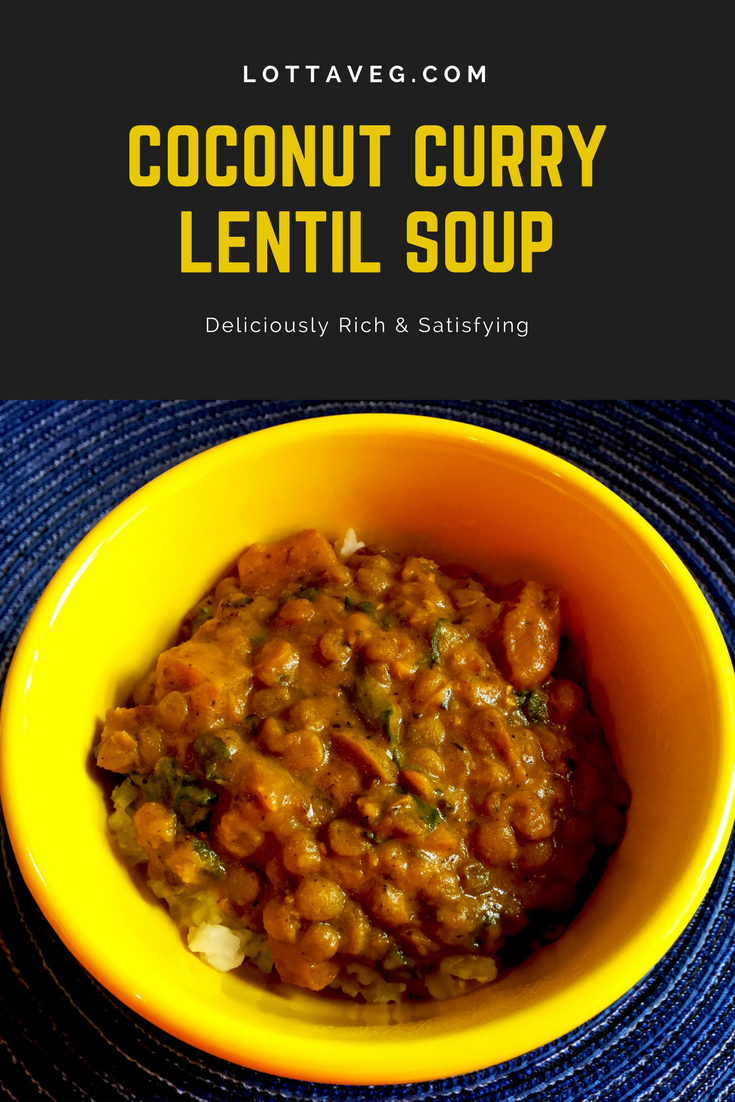 One-Pot Coconut Curry Lentil Stew