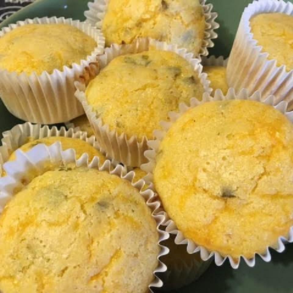 Spiced Cornbread Muffins with Maple Butter