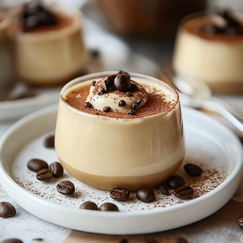 Creamy Medium-Roast Coffee Panna Cotta with Citrus Zest