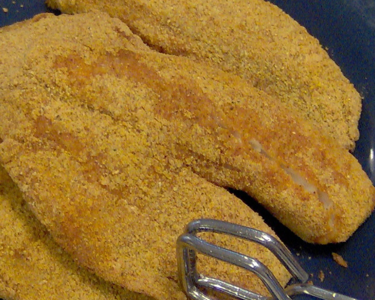 Cornmeal-Crusted Fried Catfish with Cajun Remoulade
