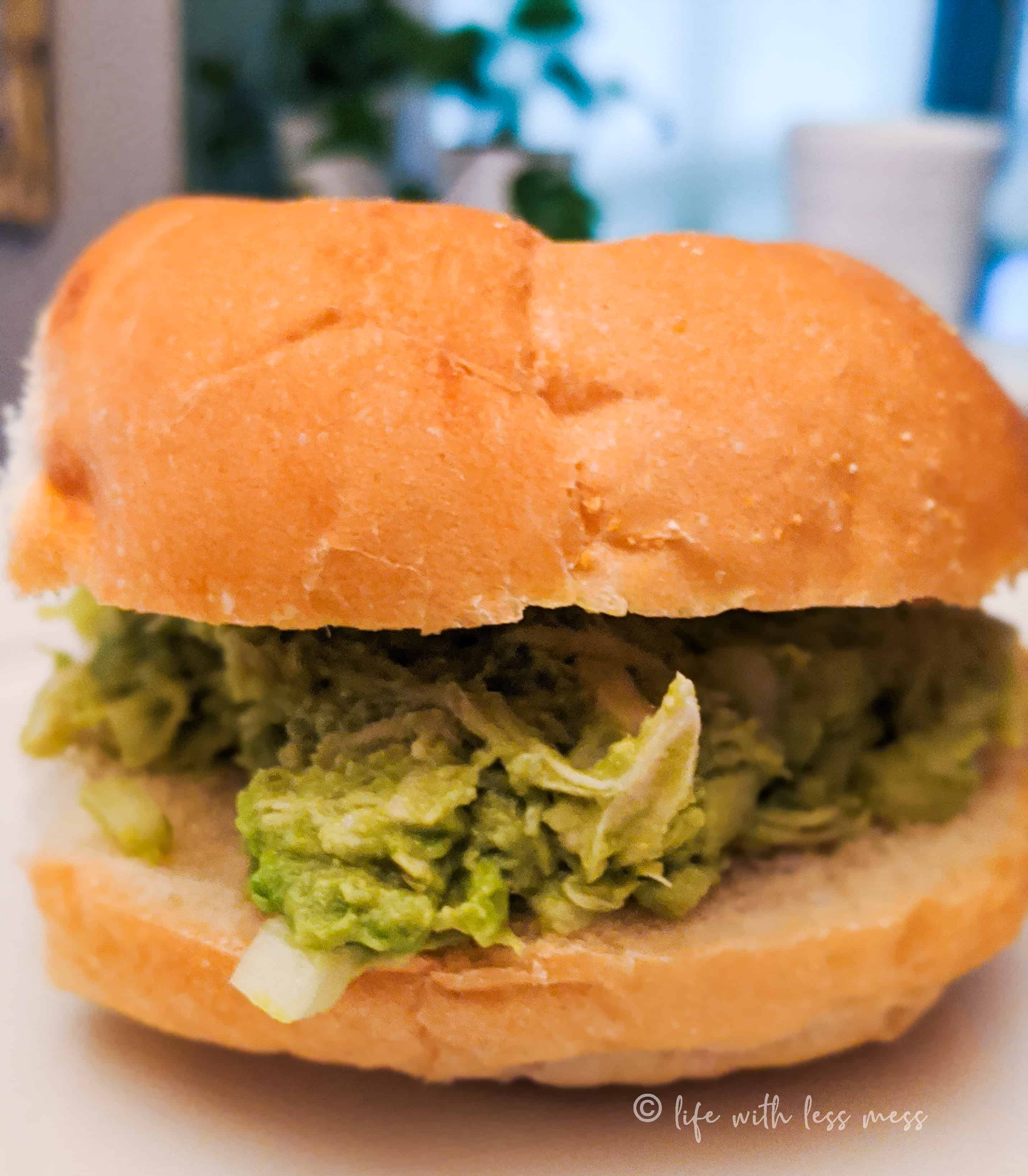 Avocado and Chicken 'Umbrella' Sandwiches