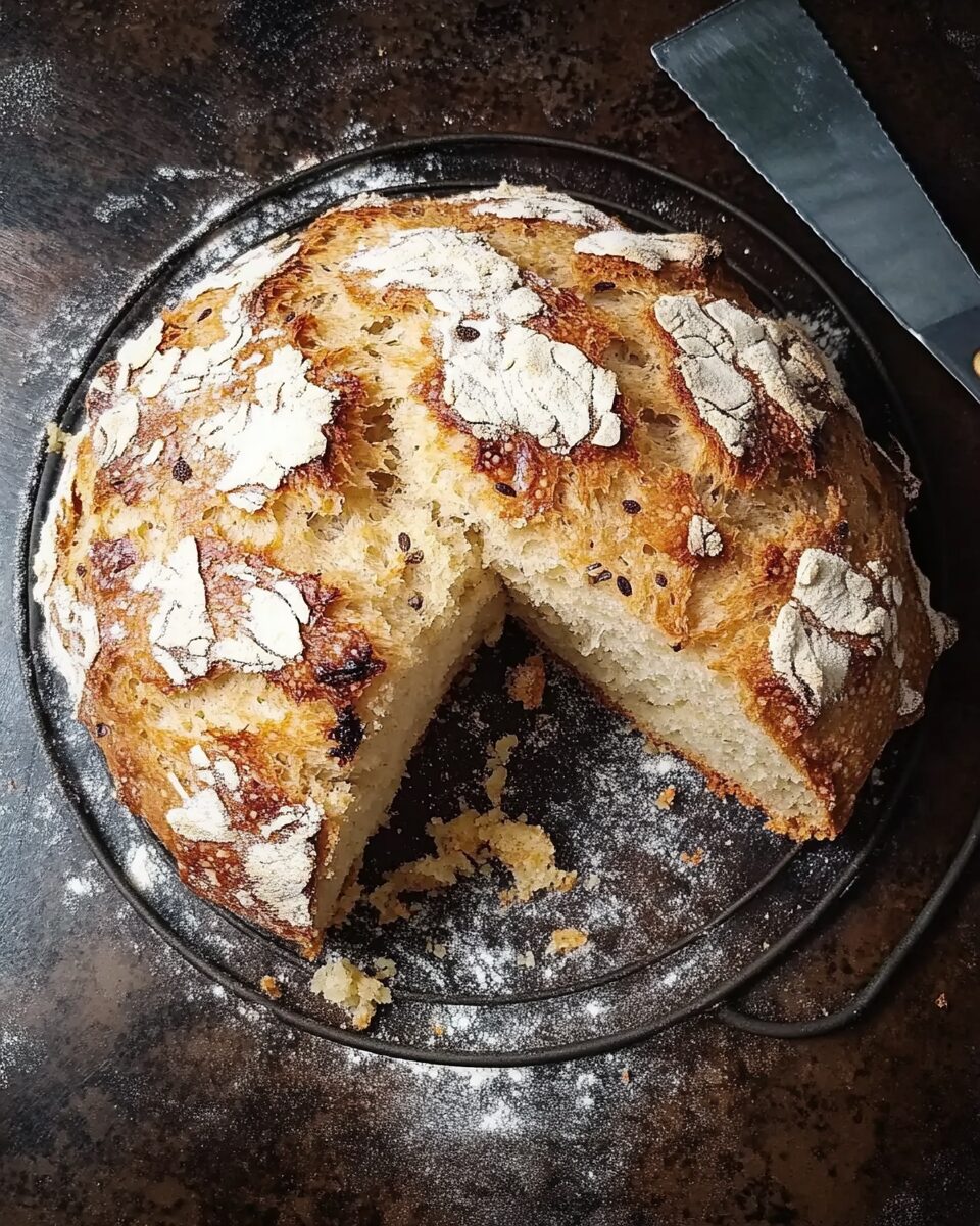Oven-Baked Soda Bread with Buttermilk and Caraway Seeds