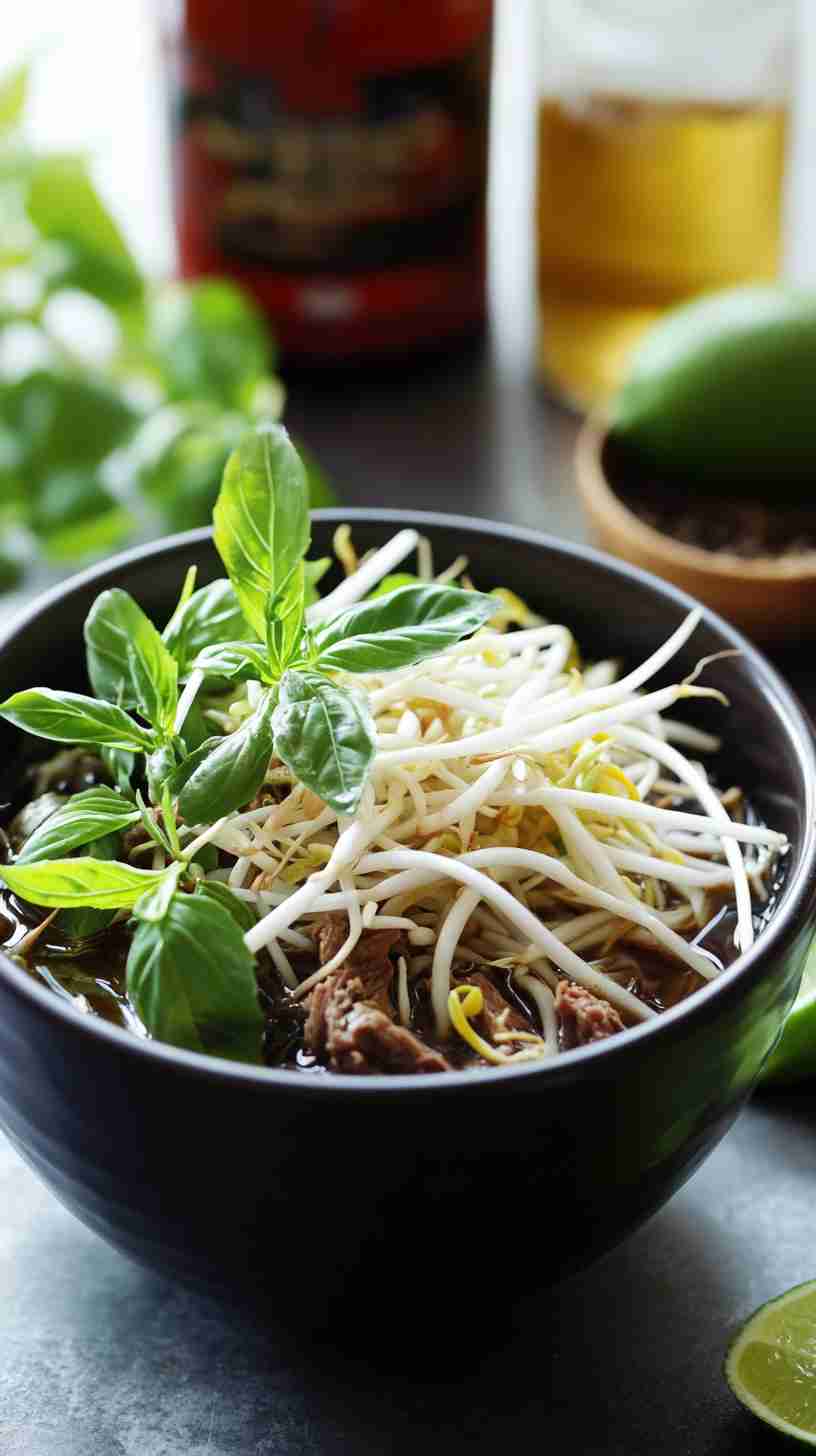 Slow Cooker Vietnamese Pho-Inspired Beef Broth