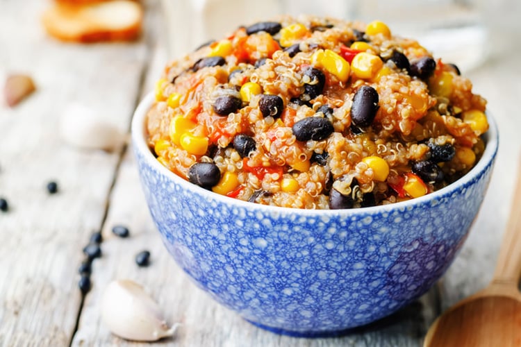 One-Pot Black Bean and Quinoa Chili