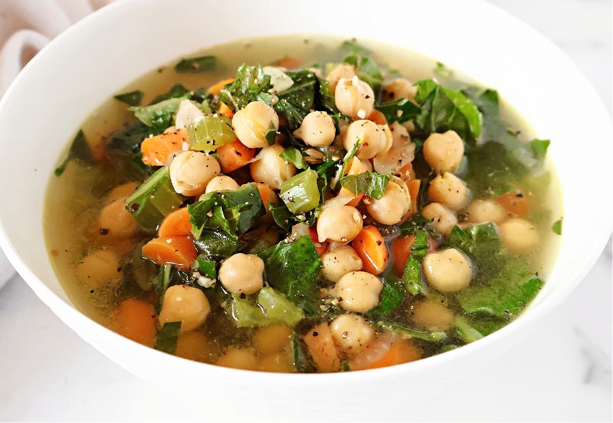 Spiced Chickpea and Collard Greens Stir-Fry with Garlic and Berbere