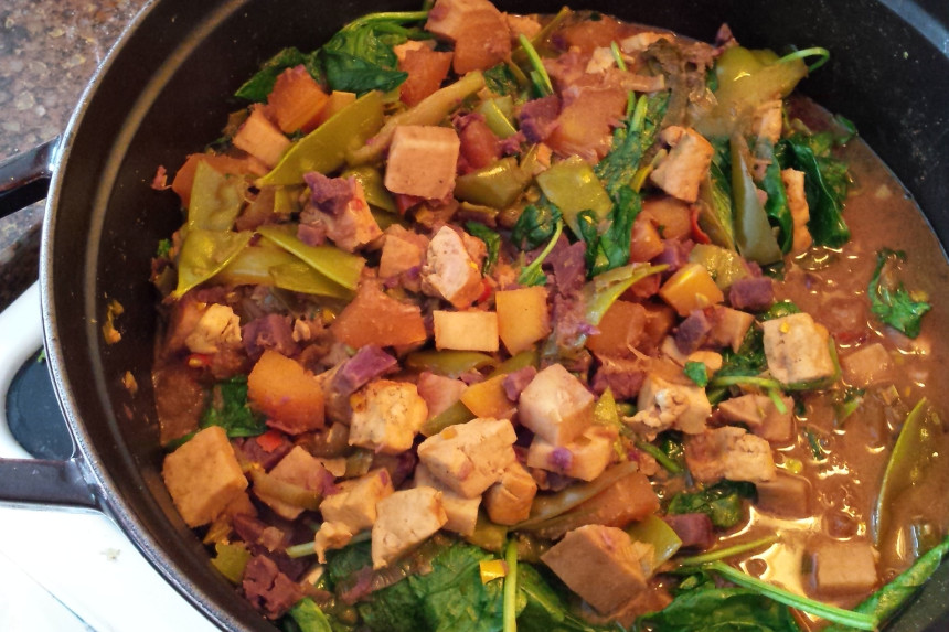 Spicy Thai Coconut Curry with Tofu