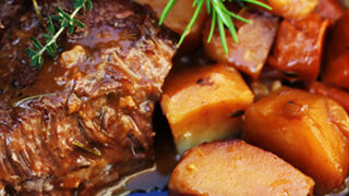 Low-Temp Braised Beef with Root Vegetables