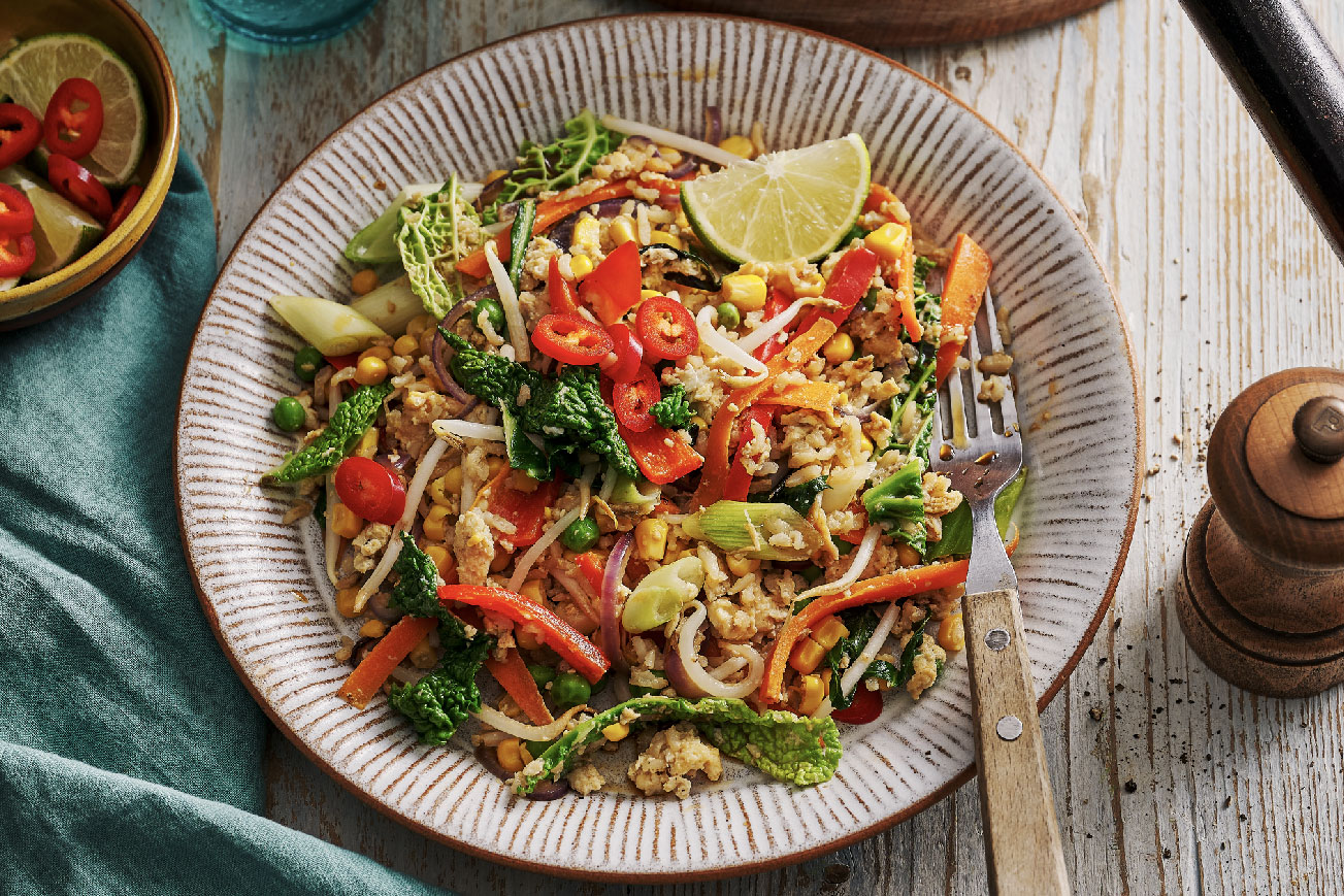 Brown's Rainbow Rice