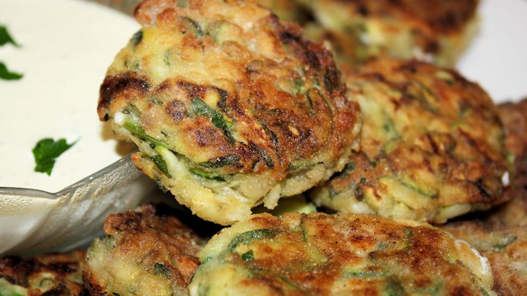 Mediterranean Herb Zucchini Fritters