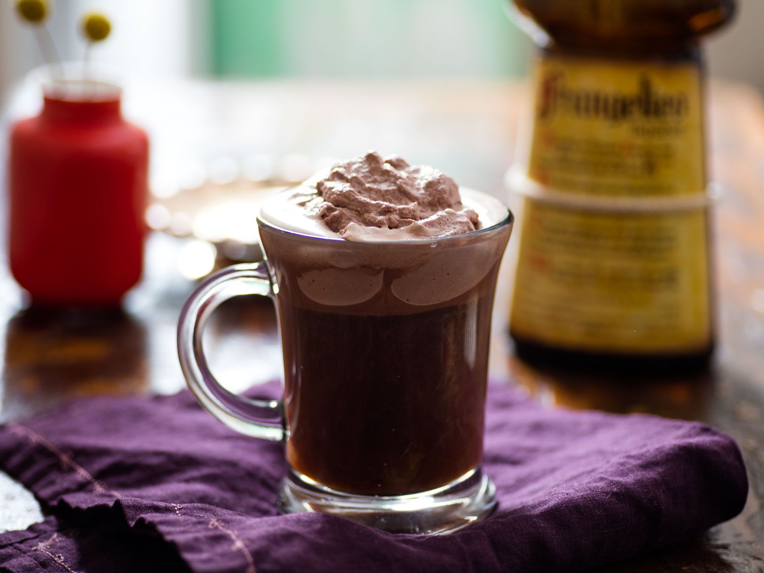 Irish Whiskey-Infused Coffee Cocktail with Cream