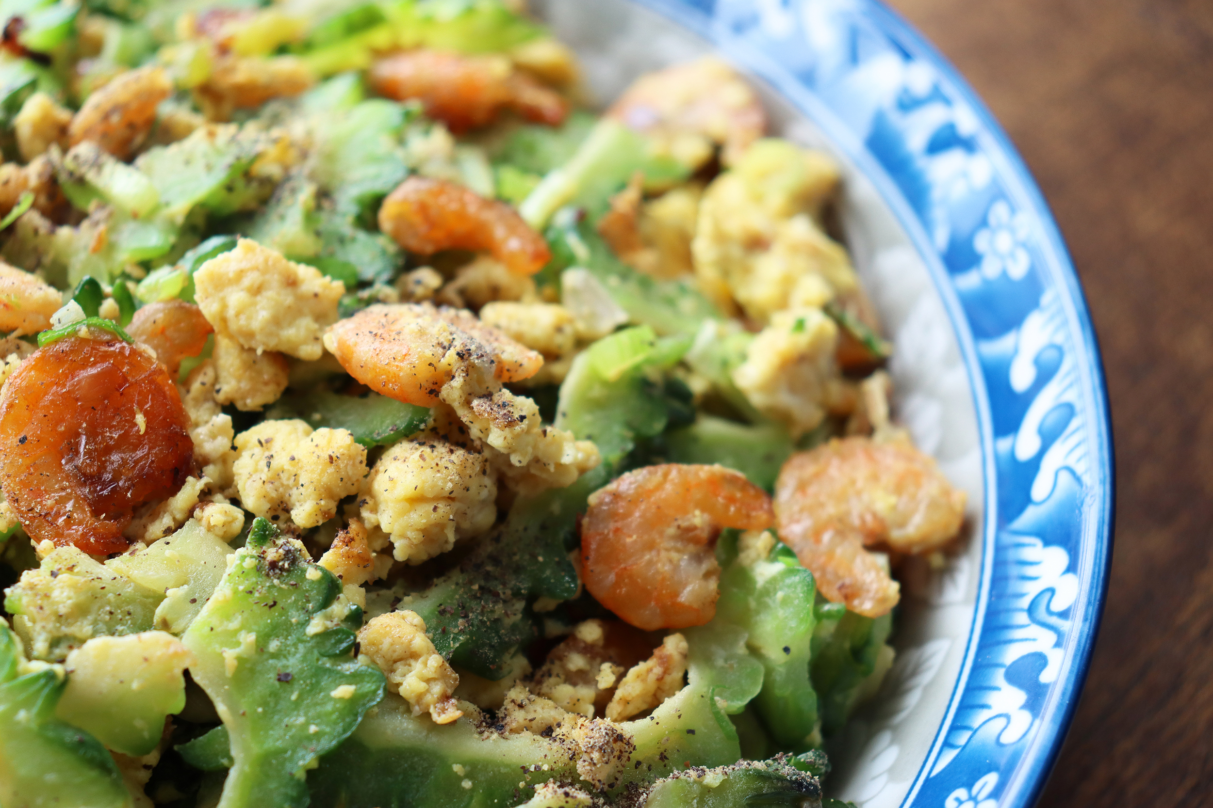 Korean-Inspired Bitter Melon Stir-Fry with Garlic and Soy