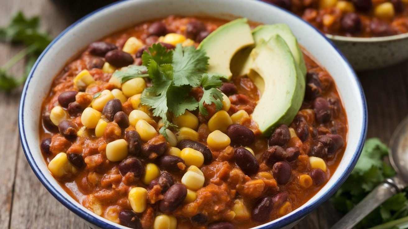 One-Pot Smoky Black Bean and Corn Chili
