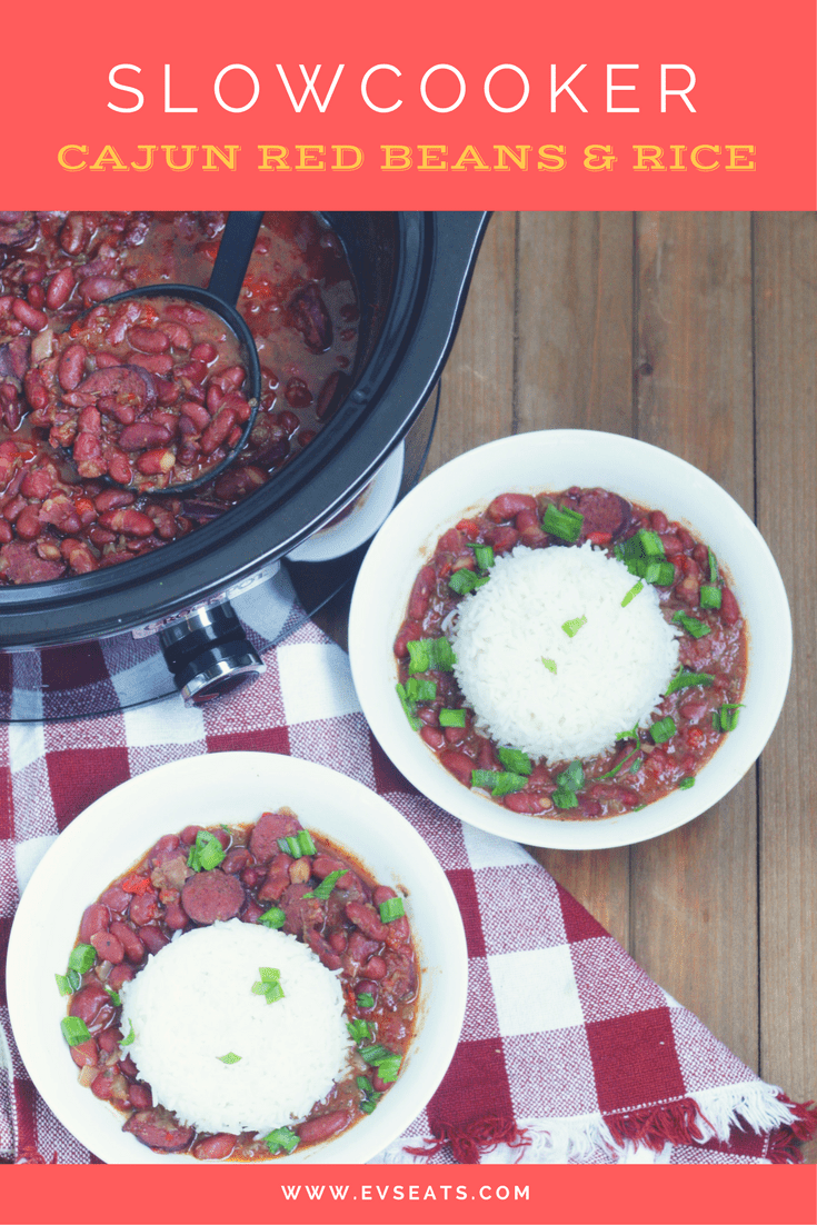 Slow Simmered Cajun Red Beans and Rice