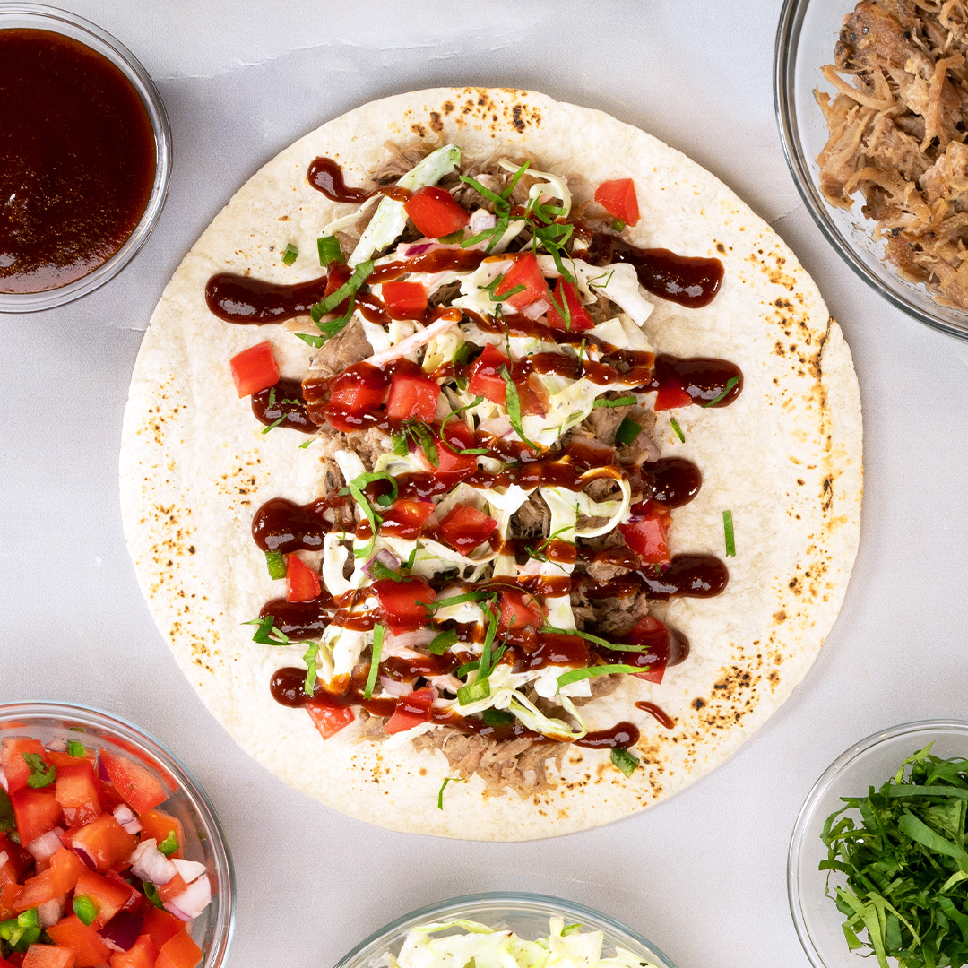 Mexican Pork Carnitas Tacos with Pickled Red Onions