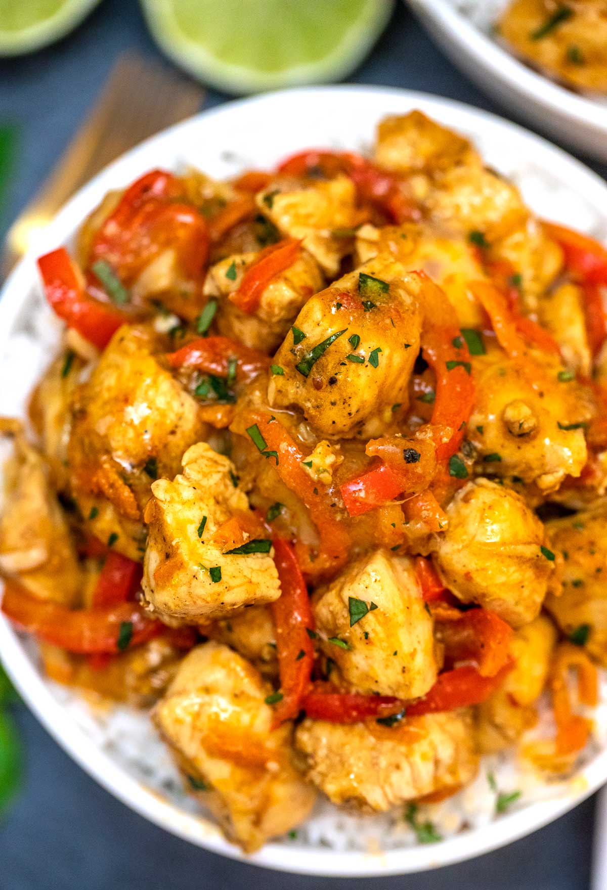 Instant Pot Turmeric Coconut Chicken Curry