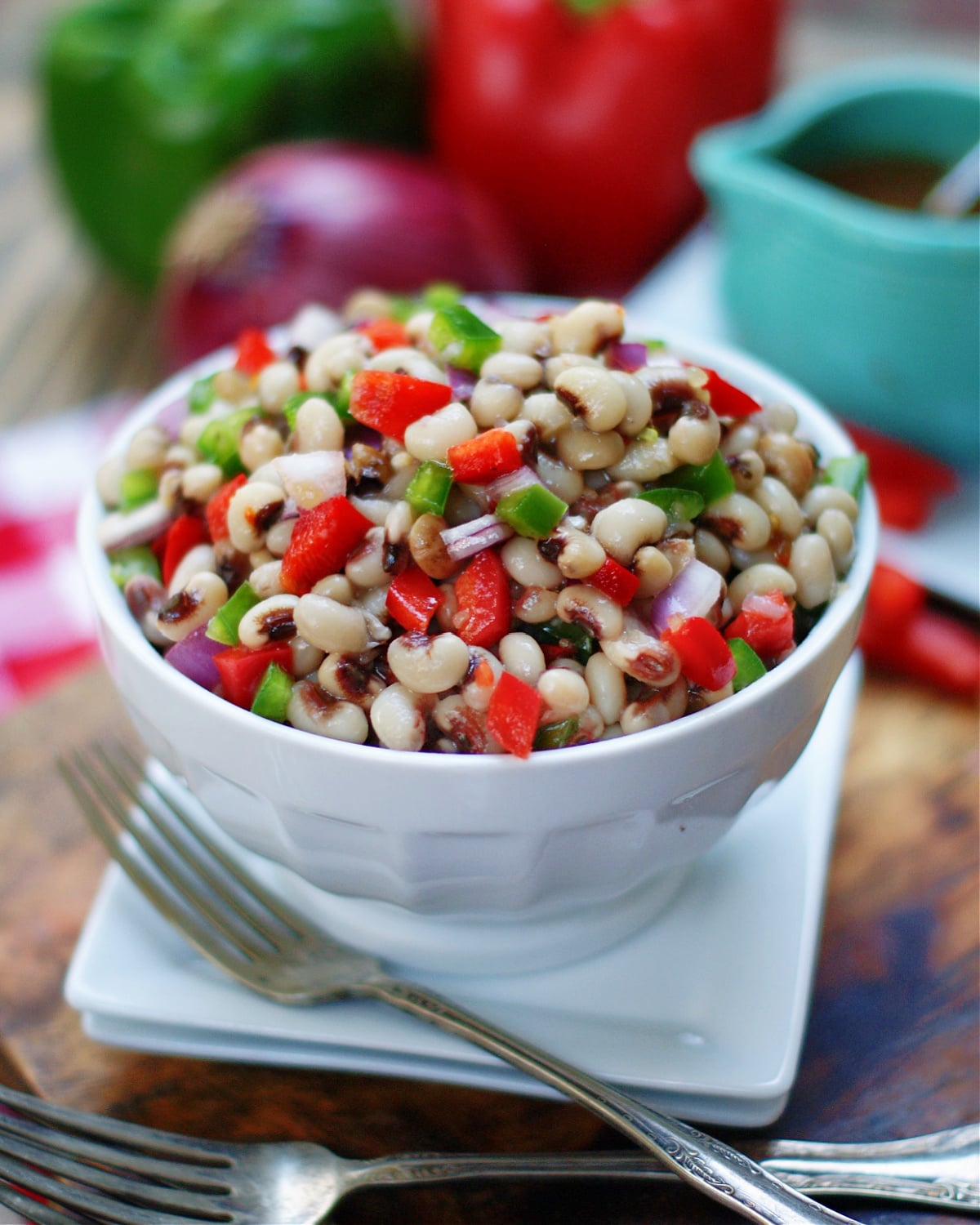 Southern-Style Black-Eyed Pea Salad with Smoked Ham