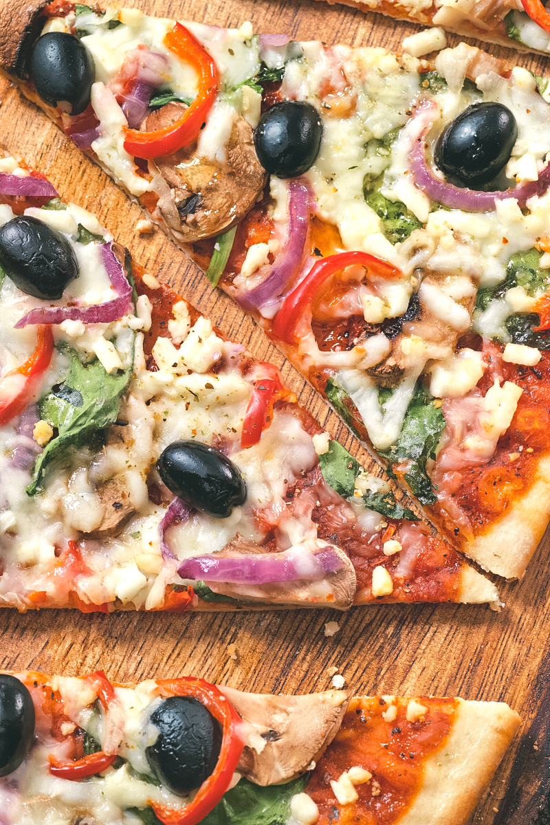Creator Hub-Inspired Build-Your-Own Mediterranean Flatbread Pizza
