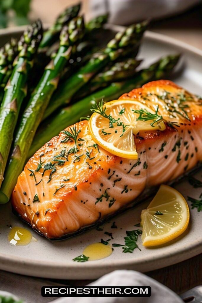 Lemon-Herb Salmon with Asparagus